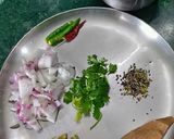 A picture of step 1 of Split Lentil And Veggies.