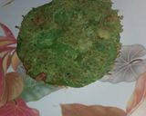 A picture of step 3 of Spinach corn chila.