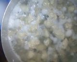 A picture of step 4 of Danwake(son of beans).