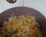 A picture of step 6 of Healthy Pulao.