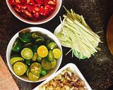 Hình bước làm 5 của món Chân gà ngâm sả quất