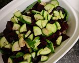 A picture of step 7 of Pearl couscous salad.