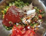 A picture of step 2 of Tawa Bruschetta - Christmas Party Bites.