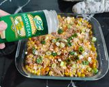 Foto langkah ke 4 dari resep Tuna Corn Sesame Sushi Bake.