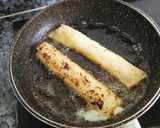Foto del paso 3 de la receta: Canutillos de queso de cabra y miel con pasta filo
