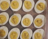 A picture of step 5 of His Deviled eggs recipe.