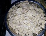 Foto langkah ke 1 dari resep Kering Tempe Jamur Tiram tanpa Kecap tanpa Ulekan (Vegan).