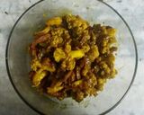 A picture of step 6 of Gajar Gobi Achar.