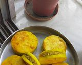 স্টাফ চাল কুমড়ার আর চিংড়ির মেলবন্ধন।(stuffed calkumra ar chingrir mel bondhon recipe in bengali) রেসিপি ধাপ - 3 ছবি