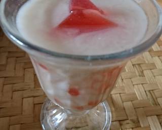 Dawet merah putih - Step 5