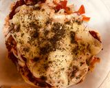 Foto del paso 5 de la receta: Pizza fit saludable base Pollo