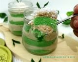 Foto langkah ke 8 dari resep Pandan Cake in Jar.