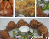 A picture of step 4 of Saudi Broasted Chicken.