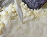 A picture of step 2 of Panner Payasa/kheer.