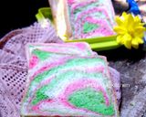 Foto langkah ke 3 dari resep Roti tawar warna-warni (tanpa telur).