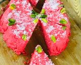 A picture of step 11 of Kolkata Special: Bhapa Sandesh- Strawberry Flavoured.