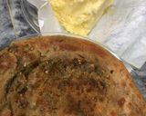 A picture of step 6 of Masala paratha.