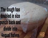 A picture of step 2 of Stuffed Bread Logs.