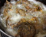 A picture of step 11 of Crispy Aadu Vadi.
