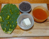 Foto del paso 1 de la receta: Nopal relleno de frijoles y queso