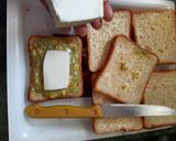 A picture of step 10 of Green masala cheese corn sandwich.