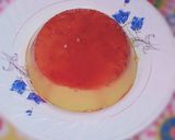 A picture of step 4 of Homemade Eggless caramel pudding.