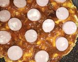 Foto langkah ke 4 dari resep Pizza Roti Tawar Teflon.