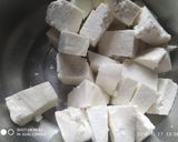 A picture of step 1 of Restaurant style paneer 65.