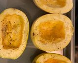 Foto del paso 1 de la receta: Spaghetti squash con pavo 🦃 súper deli (Gluten free y dairy free)