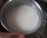 A picture of step 1 of Mango mochi.
