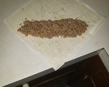 A picture of step 4 of Pork Lumpia.