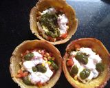 A picture of step 11 of Healthy Katori Chaat.