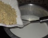 A picture of step 2 of Kunafa sweet.