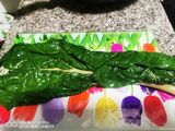 Acelgas rellenas y gratinadas
