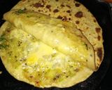 A picture of step 7 of Cheesy Aloo Paratha.