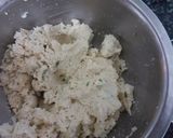A picture of step 2 of Red velvet dhokla.