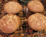 A picture of step 6 of Keto Vegan Bread - Crusty Buns.