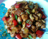 Foto langkah ke 5 dari resep Ayam Kung pao.