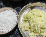 A picture of step 2 of Satvik Farali Bottle Gourd Sabudana Khichdi.