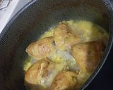 Foto del paso 6 de la receta: Pollo con piña y pasta con apio