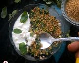 A picture of step 4 of STIR-FRIED AMARANTH QUINOA BOWL.