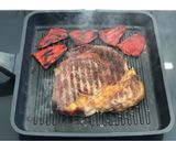 Foto del paso 3 de la receta Chuletón gallego madurado con pimientos de piquillo