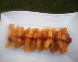 A picture of step 8 of Zinger fries.