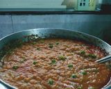 A picture of step 4 of Pavbhaji.