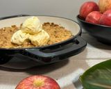 Foto do passo 1 de Crumble de Maçã com Framboesas