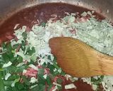 A picture of step 6 of Peri Peri noodles.