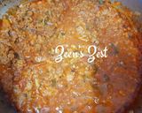 A picture of step 3 of Bolognese Sauce.