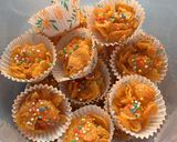 A picture of step 3 of Honey Joy (Cornflake Cookies).