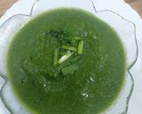 A picture of step 3 of Green garlic chattny.