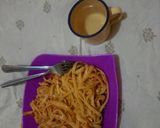 Foto langkah ke 10 dari resep Fettuccine with Tomato Sauce.
